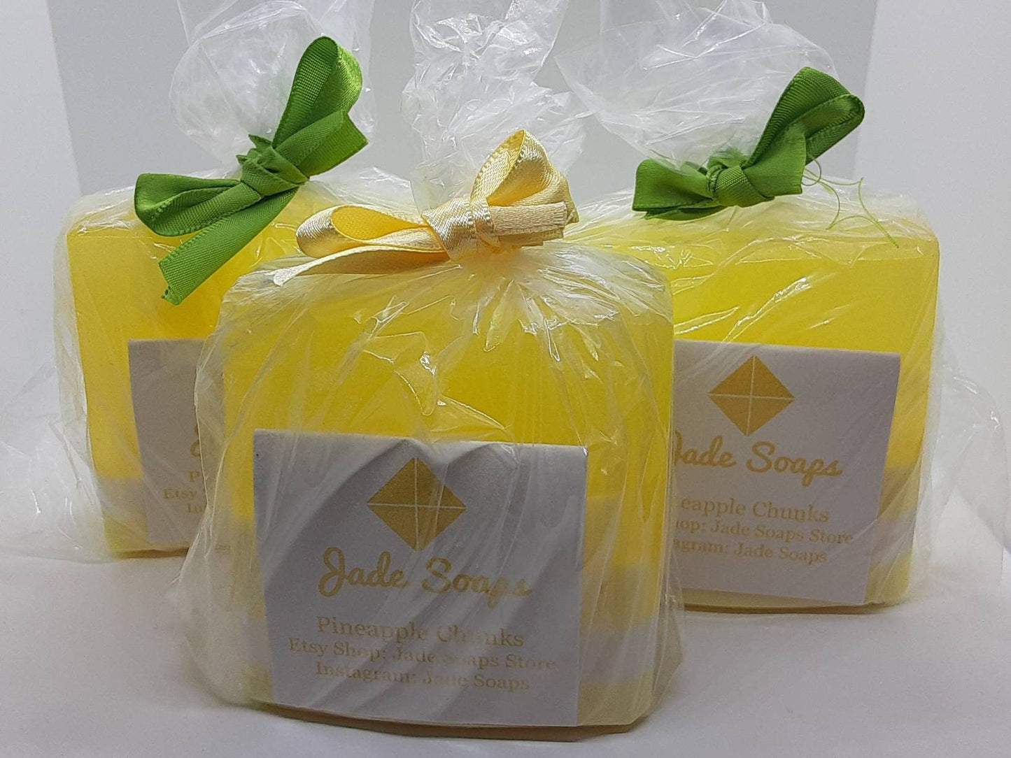Pineapple Soap - Ready to ship gift - gift ideas - Best Gifts for her- Personalized home - Birthday Gift - Self Care - Pineapple Chunks