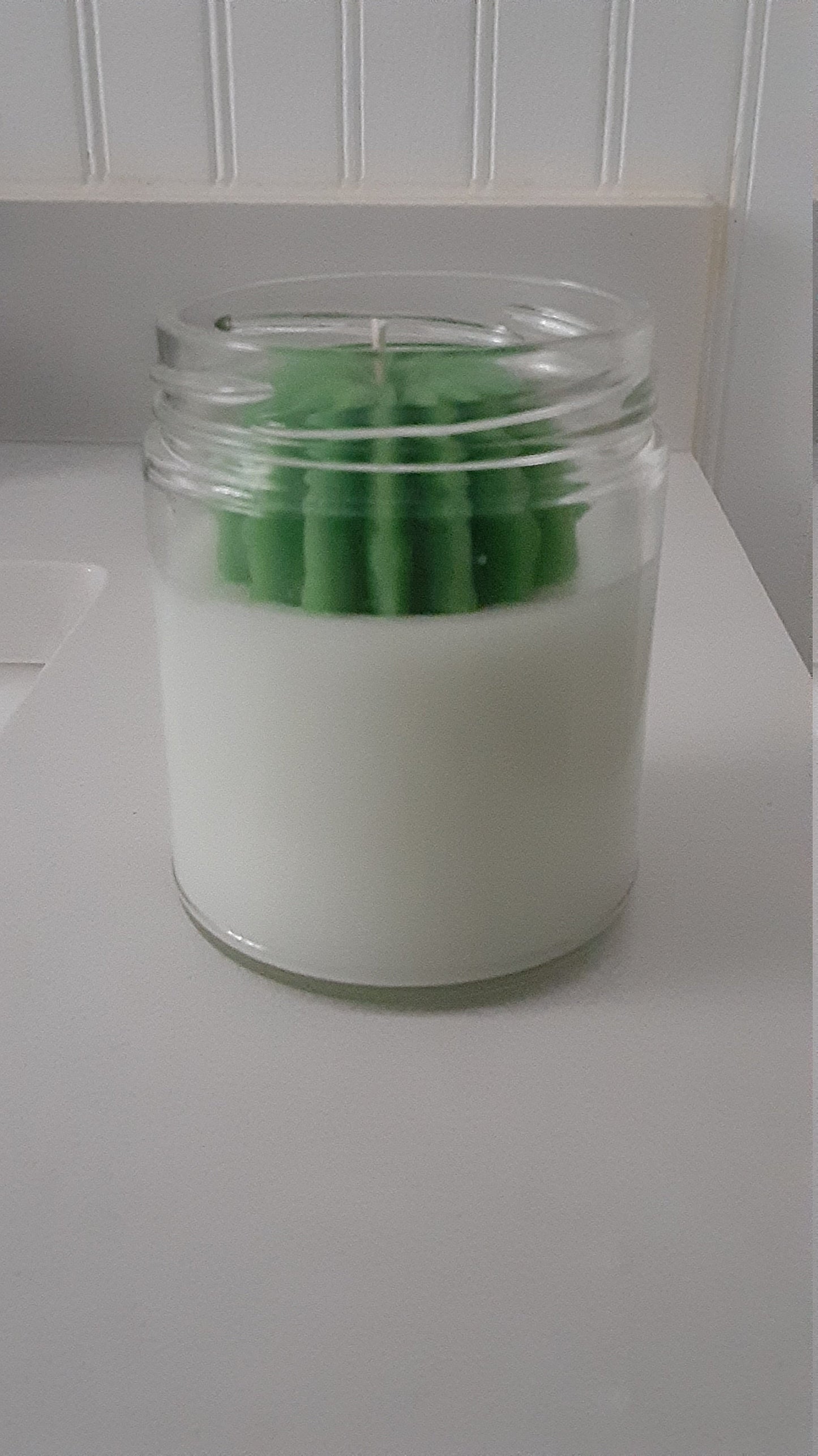 Cactus Flower Jade homemade Candles 8oz and 6oz succulent or cactus candle - spring decor
