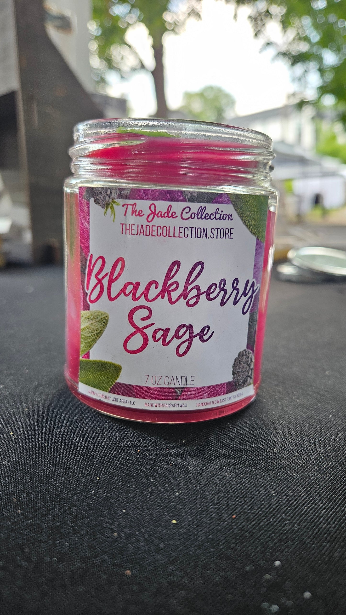 Blackberry sage 7oz candle