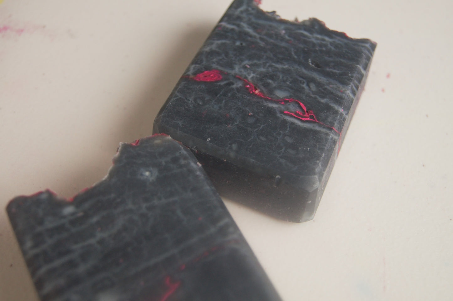 Black Cherry Activated Charcoal soap