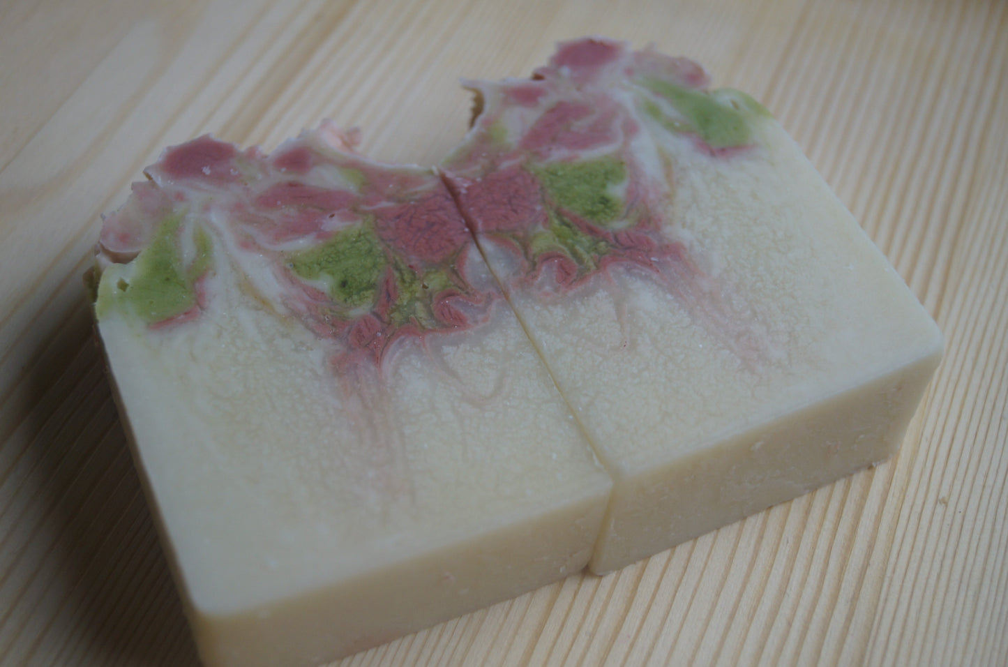 Peppermint Candy Cane Essential Oil Soap